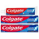 Pasta de dente Colgate Cavity Protection com flúor 75 mL, 2 unidades