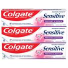 Pasta de dente Colgate Sensitive Whitening, 6 onças, pacote com 3