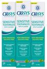 Pasta de dente com flúor sensível CloSys 198g Gentle Mint, pacote com 3