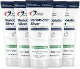 Pasta de dente Designs for Health Periobiotic Silver 113g, pacote com 5