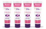 Pasta de dente Himalaya Botanique Kids Herbal Bubble Gum 120 ml, pacote com 4