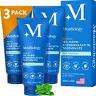 Pasta de dente Mouthology Nano Hydroxyapatite 10% 120mL, pacote com 3