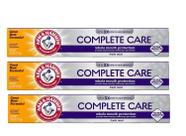 Pasta de dentes ARM & HAMMER Complete Care Fresh Mint 177ml (pacote com 3) Pasta de dentes ARM & HAMMER Complete Care Fresh Mint 177ml (pacote com 3)