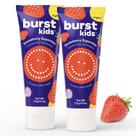 Pasta de dentes Burst Fluoride Free Strawberry Kids 120 mL (2x60 mL) Pasta de dentes Burst Fluoride Free Strawberry Kids 120 mL (2x60 mL)