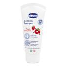 Pasta de dentes Chicco Strawberry Flavor 50 ml para crianças Pasta de dentes Chicco Strawberry Flavor 50 ml para crianças