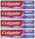 Pasta de dentes Colgate Max Fresh KnockOut 170g - Pacote com 4