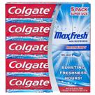 Pasta de dentes Colgate Maxfresh 225ml (pacote de 5)