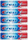 Pasta de Dentes Crest Fluoride Anticavity Regular - Pacote com 5 Unidades (240ml cada)