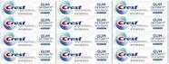 Pasta de dentes Crest Gum Detoxify Deep Clean Tamanho de viagem 24g x12