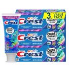 Pasta de Dentes Crest Kids Advanced Fluoride Bubblegum - 3 Unidades de 125ml