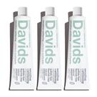 Pasta de dentes Davids Hydroxi sem flúor Nano Hidroxiapatita