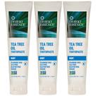 Pasta de Dentes Desert Essence Tea Tree Oil Mint - 3 Unidades de 550ml Pasta de Dentes Desert Essence Tea Tree Oil Mint - 3 Unidades de 550ml