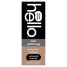 Pasta de dentes hello Epic Whitening Charcoal Flúor Free 120mL