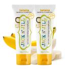 Pasta de dentes Jack N' Jill Natural para bebês e bebês Banana 50mL Pasta de dentes Jack N' Jill Natural para bebês e bebês Banana 50mL