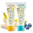 Pasta de dentes Jack N' Jill Natural para crianças 50 ml de banana e mirtilo