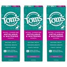 Pasta de Dentes Tom's of Maine Antiplaca Clareadora com Funcho - 3 Unidades de 135ml