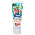 Pasta de dientes Orajel Super Mario Kids con flúor sabor a bayas 119 ml