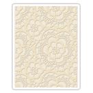 Pasta de gravação em relevo Sizzix 661824 Lace para cartolina e papel