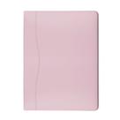 Pasta de portfólio de couro 30x24 cm, organizador de documentos rosa Pasta de portfólio de couro 30x24 cm, organizador de documentos rosa