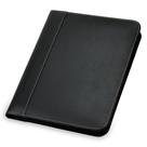 Pasta de portfólio Samsill Contrast Stitch Leather Black