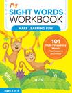 Pasta de trabalho Rockridge Press My Sight Words 101 de alta frequência