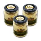Pasta de truta defumada chimichurri pote 240ml la pasta - kit 3 unidades