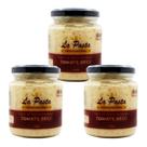 Pasta de truta defumada com tomate seco 240ml la pasta - kit 3 unidades