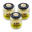 Pasta de truta defumada limao siciliano pote 240ml la pasta - kit 3 unidades