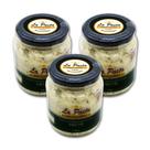 Pasta de truta defumada pesto pote 240ml la pasta - kit 3 unidades