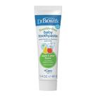 Pasta Dental Dr. Brown Sin Flúor Manzana Pera 40g 0-3 Años