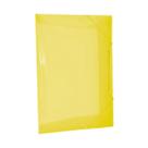 Pasta Elástica Organizadora de 20mm Com Lombo Ofício Amarelo