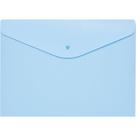 Pasta Envelope A4 Azul Pastel Pacote com 5