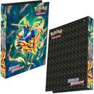 Pasta Fichário Álbum Capa Dura Pokémon Espada e Escudo Realeza Absoluta 4 Argolas 074427160647