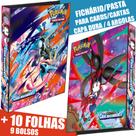 Pasta Fichário Álbum Pokémon Mega Evolução Caos Ascendente Greninja e Floette Capa Dura 4 Argolas Cartas Cards com 10 Folhas 074427167264 Pasta Fichário Álbum Pokémon Mega Evolução Caos Ascendente Greninja e Floette Capa Dura 4 Argolas Cartas Cards com 10 Folhas 074427167264