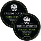 Pasta formadora de cabelo TRENDSTARTER Medium Hold 120 mL (pacote com 2)