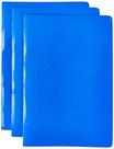Pasta Grampo Trilho Papel Oficio Azul