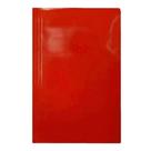 Pasta grampo trilho vermelho Papel Frama