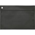 Pasta Malote NYLON 40X30CM Preto Horizontal - Pacote com 3 Unidades
