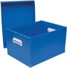 Pasta Organizadora Poliondas Azul P Polibras
