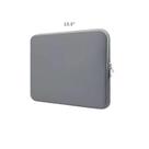 Pasta P/ Note Up 13.3" Neoprene Com Ziper Cinza Claro