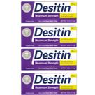 Pasta para assaduras Desitin Maximum Strength 118 mL (pacote com 4)