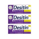 Pasta para assaduras Desitin Maximum Strength 120 mL (pacote com 3)