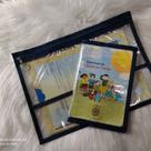 Pasta porta documentos e porta caderneta de vacinação com zíper kit