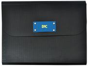 Pasta Safonada A4 DAC Reciclada - Preto e Azul 12 Divisórias