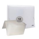 Pasta Sanfonada 12 Divisórias Cristal A4 c/ Visor e Elástico Dello Resistente p/ Organizar Documentos Trabalhos Projetos Pasta Sanfonada 12 Divisórias Cristal A4 c/ Visor e Elástico Dello Resistente p/ Organizar Documentos Trabalhos Projetos