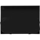 Pasta sanfonada plastica a4 12 divisoes all black - DAC Pasta sanfonada plastica a4 12 divisoes all black - DAC