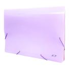 Pasta Sanfonada Plastica A4 12 Divisórias Roxo Pastel ACP Pasta Sanfonada Plastica A4 12 Divisórias Roxo Pastel ACP