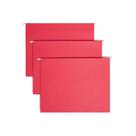 Pastas de arquivo suspensas SMEAD Standard Red 25 Count Letter Pastas de arquivo suspensas SMEAD Standard Red 25 Count Letter