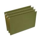 Pastas de arquivo suspensas Staples 521252 Tamanho legal verde 25/caixa