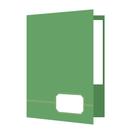 Pastas de bolso duplo Oxford Monogram Executive Green, conjunto de 4